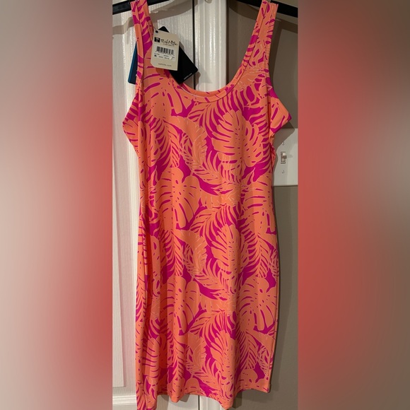 Salt Life 3pc Set Ruana OSFM Dress Small Bathing Suit XS NWT Magen Pink & Coral - Picture 6 of 16